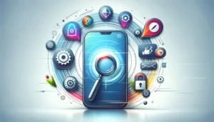 SEO in 2026: What Works for UAE Businesses, Mobile user browsing a fast, responsive website on a smartphone in the UAE, highlighting mobile-friendly SEO experience